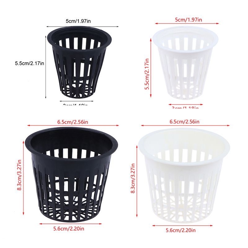 Net Pot 3 Inch - △ 10 Adet 2 İnç 3