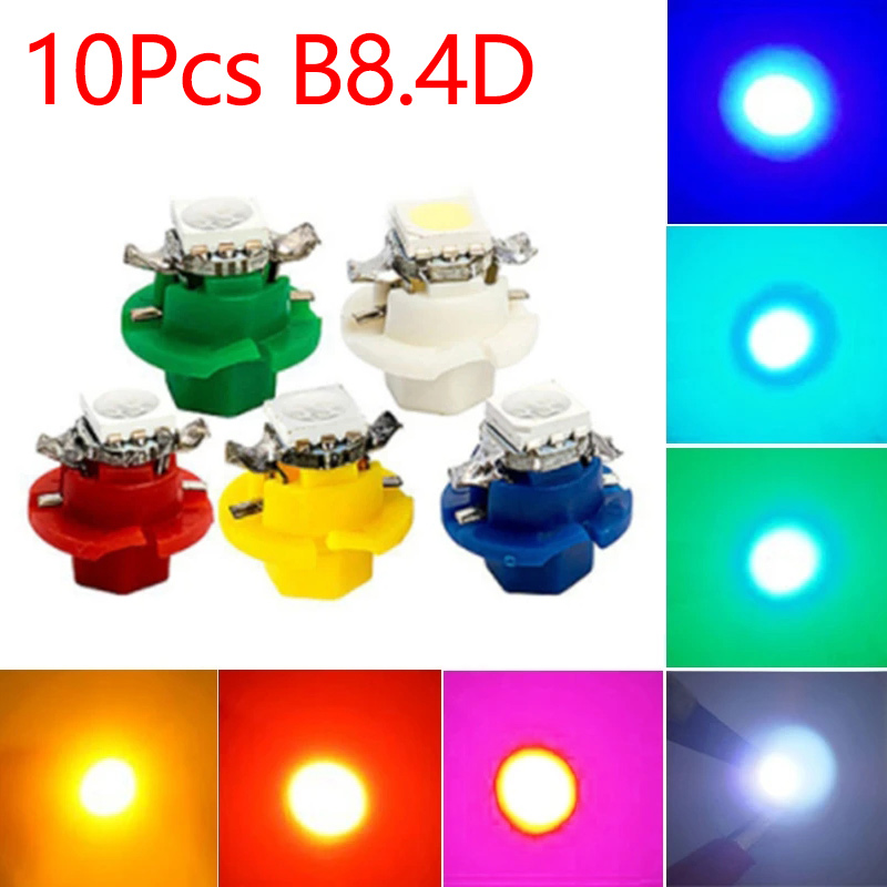 Grow Light T5 - 10 adet 12V 7 renkler B8.4