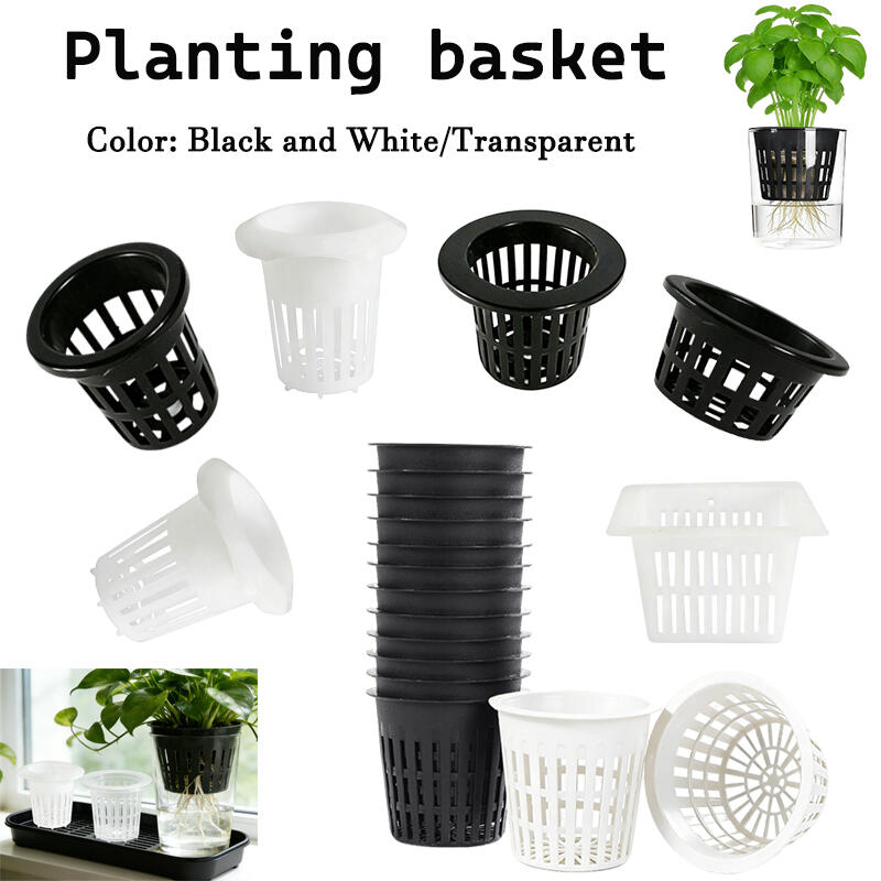 Net Pot 3 Inch - 5/10 adet hidroponik kolonizasyon ağı, sebze