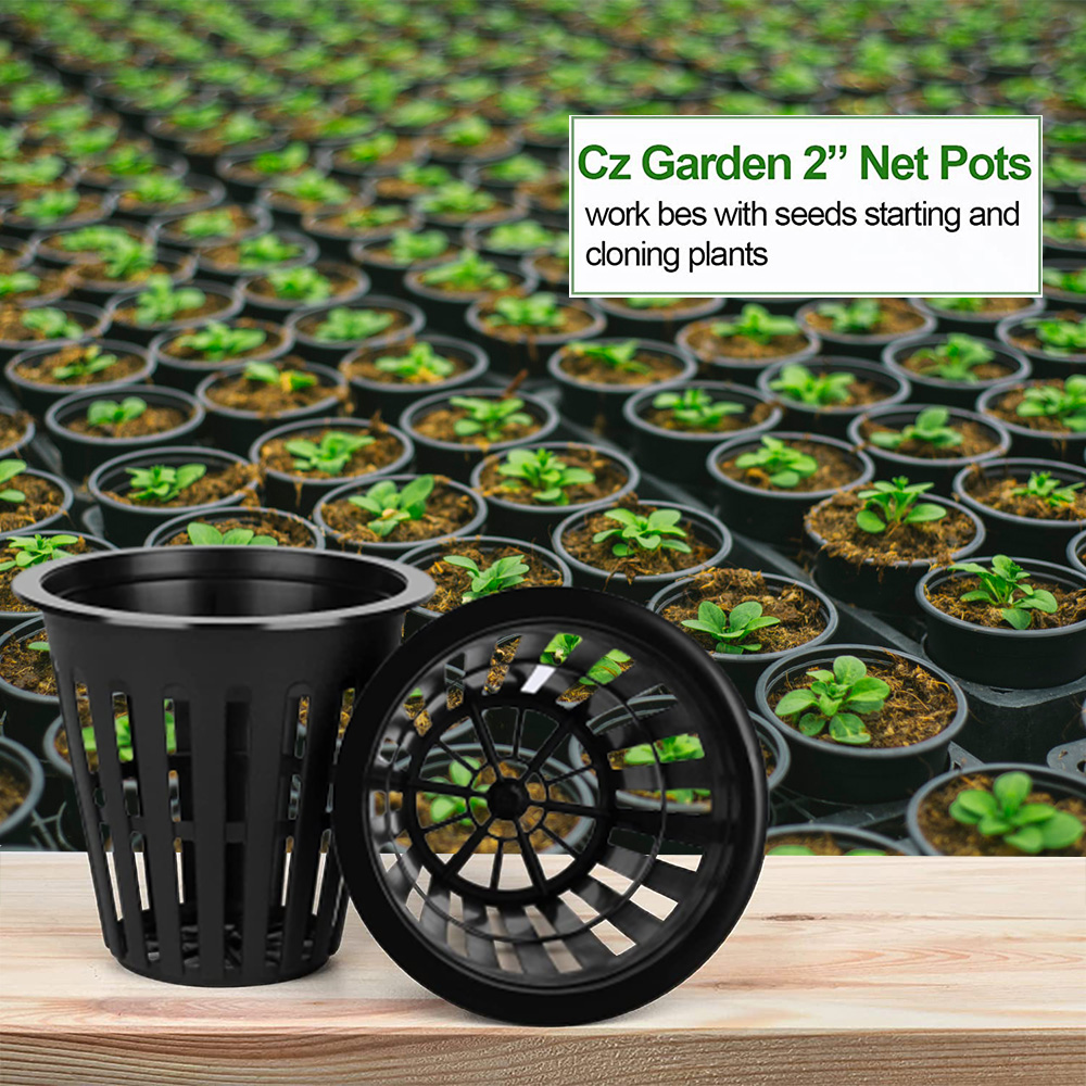 Net Pot 3 Inch - 2 inç Bahçe Fidanlık Saksıları Bitki