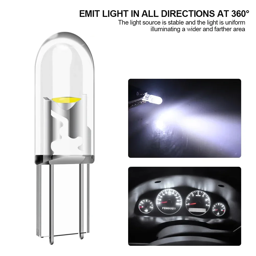 10 adet T5 LED W3W COB Şeffaf  - Grow Light T5 incelemesi ve fiyatı