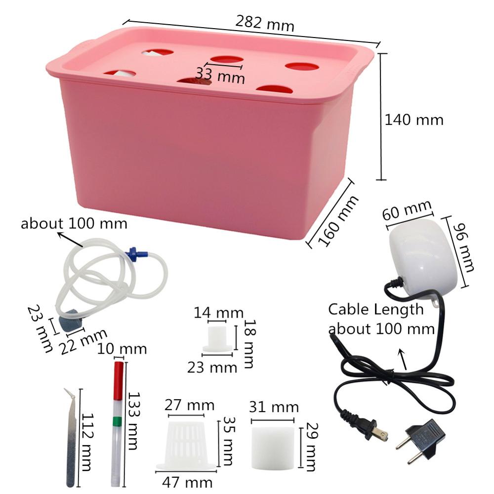 1 takım 6 Delik Bitki Topraksı - Net Pot 3 Inch incelemesi ve fiyatı