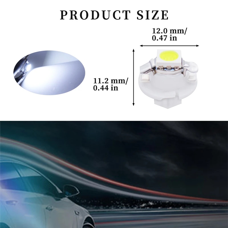 10 adet 12V 7 renkler B8.4 yep - Grow Light T5 incelemesi ve fiyatı