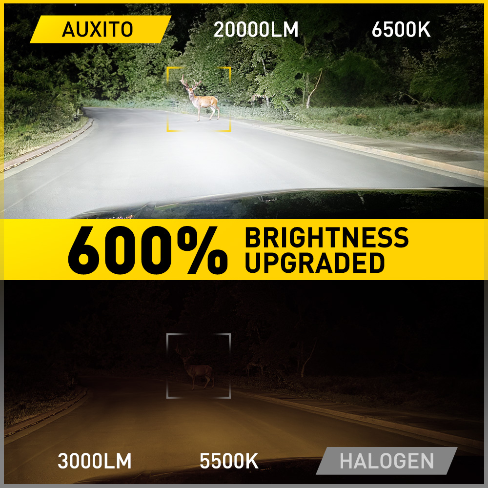AUXITO 2 Adet 9003 H4 LED Farl - Grow Light T5 incelemesi ve fiyatı