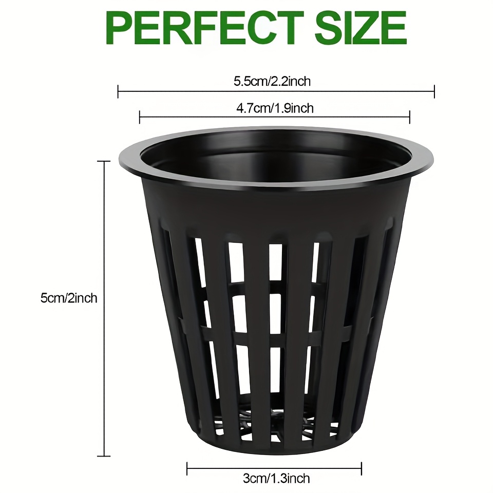 24/48 adet 2 inç bahçe tipi ol - Net Pot 3 Inch incelemesi ve fiyatı